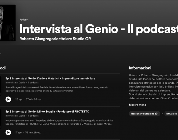 Intervista con il Genio - Il Podcast